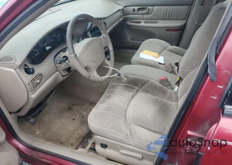 2004 Buick Century Custom from USA, damaged, VIN 2G4WS52J141180392